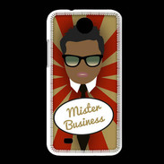 Coque HTC Desire 300 Mister Business Black