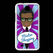 Coque HTC Desire 300 Mister Shopping Black