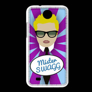 Coque HTC Desire 300 Mister Swag Blond