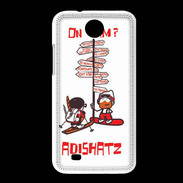Coque HTC Desire 300 Adishatz Check Hiver G