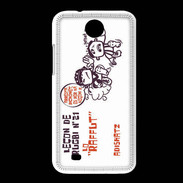 Coque HTC Desire 300 Adishatz Raffut au rugby