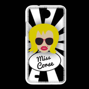 Coque HTC Desire 300 Miss Corse Blonde