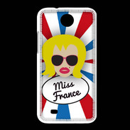 Coque HTC Desire 300 Miss France Blonde