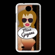 Coque HTC Desire 300 Miss Guyane Rousse