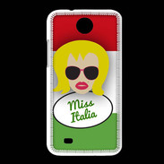 Coque HTC Desire 300 Miss Italie Blonde