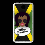 Coque HTC Desire 300 Miss Jamaica Black