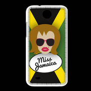 Coque HTC Desire 300 Miss Jamaica Rousse