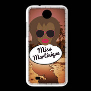 Coque HTC Desire 300 Miss Martinique Black