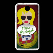 Coque HTC Desire 300 Miss Portugal Blonde