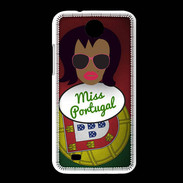 Coque HTC Desire 300 Miss Portugal Black