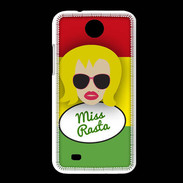 Coque HTC Desire 300 Miss Rasta Blonde