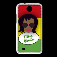 Coque HTC Desire 300 Miss Rasta Black