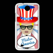 Coque HTC Desire 300 Mister América Blond