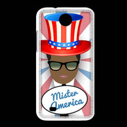 Coque HTC Desire 300 Mister América Black