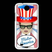 Coque HTC Desire 300 Mister América Chatain