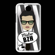 Coque HTC Desire 300 Mister Bretagne Brun