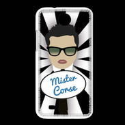 Coque HTC Desire 300 Mister Corse Brun