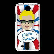 Coque HTC Desire 300 Mister France Blond