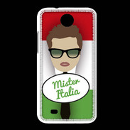 Coque HTC Desire 300 Mister Italie Chatain