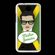 Coque HTC Desire 300 Mister Jamaica Brun