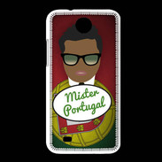 Coque HTC Desire 300 Mister Portugal Black