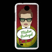 Coque HTC Desire 300 Mister Portugal Chatain
