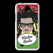 Coque HTC Desire 300 Mister Rasta Blanc