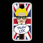 Coque HTC Desire 300 Mister UK Blond