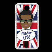 Coque HTC Desire 300 Mister UK Black