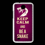 Coque HTC Desire 300 Keep Calm and Be a Snake Rose