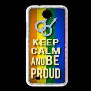 Coque HTC Desire 300 Keep Calm and Be Proud mens Gay