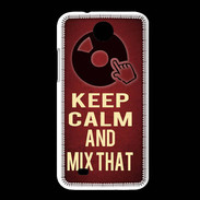 Coque HTC Desire 300 Keep Calm and Mix That Rouge