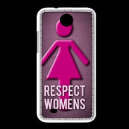 Coque HTC Desire 300 Respect Women ZG