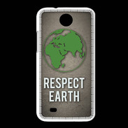 Coque HTC Desire 300 Respect Earth ZG
