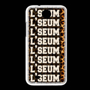 Coque HTC Desire 300 L'seum Léopard