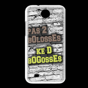 Coque HTC Desire 300 Pas 2 bolosses sur fond en brique