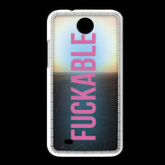 Coque HTC Desire 300 Fuckable Rose ZG