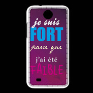 Coque HTC Desire 300 Fort et faible ZG