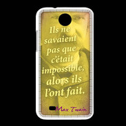 Coque HTC Desire 300 Ils ne savaient pas ZG