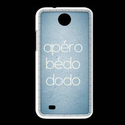 Coque HTC Desire 300 Apéro bédo dodo bleu ZG