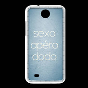 Coque HTC Desire 300 Sexo Apéro Dodo Bleu ZG