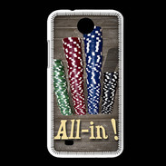 Coque HTC Desire 300 Poker all in