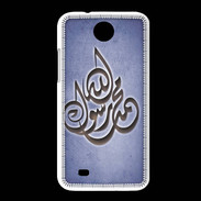 Coque HTC Desire 300 Islam H Bleu