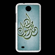 Coque HTC Desire 300 Islam H Turquoise