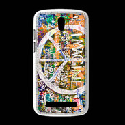Coque HTC Desire 500 Symbole de la paix Imagine