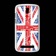 Coque HTC Desire 500 Angleterre sur Drapeau 1