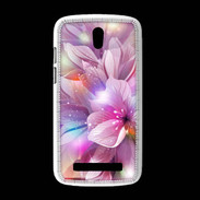 Coque HTC Desire 500 Design Orchidée violette