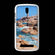 Coque HTC Desire 500 Bord de mer en Bretagne