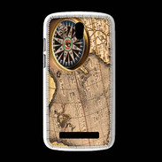 Coque HTC Desire 500 Vintage compas de navigateur