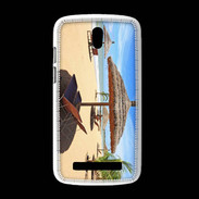 Coque HTC Desire 500 Transats vue mer 2
